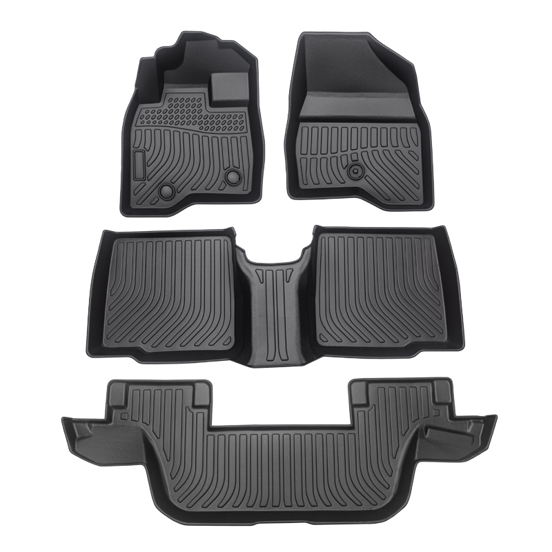 TPE All-Weather Floor Liners for Ford Explorer (2015–2019)
